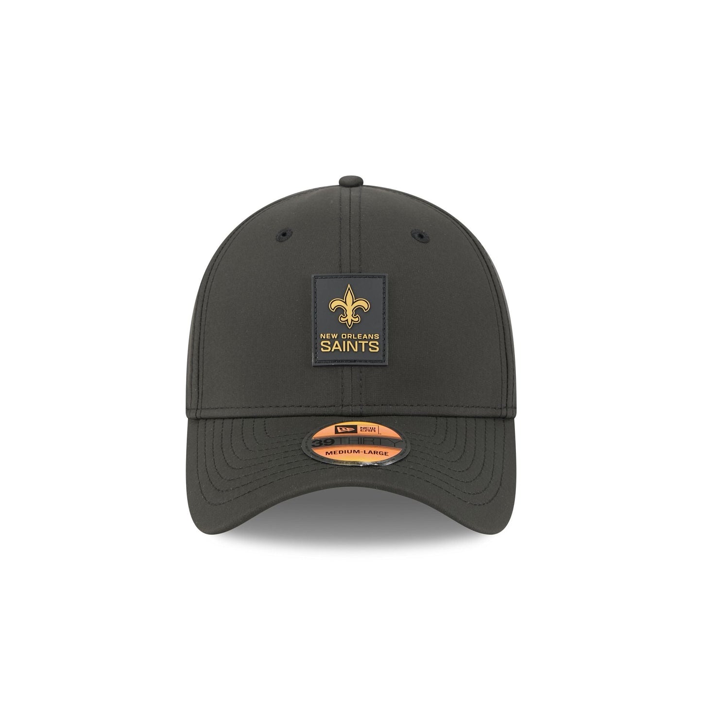 New Orleans Saints 2025 Sideline Hot Weather 39THIRTY Stretch Fit Hat