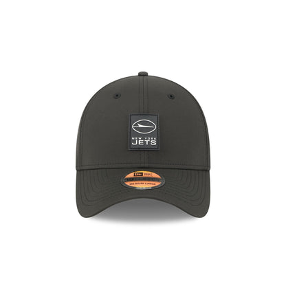 New York Jets 2025 Sideline Hot Weather Black 39THIRTY Stretch Fit Hat