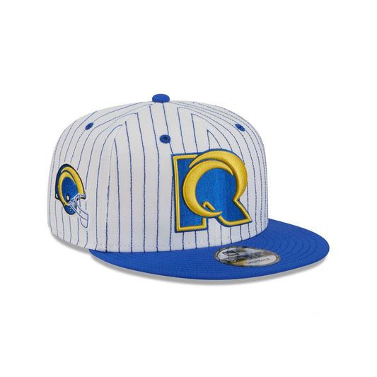 Los Angeles Rams Deceptor Pinstripe 9FIFTY Snapback Hat