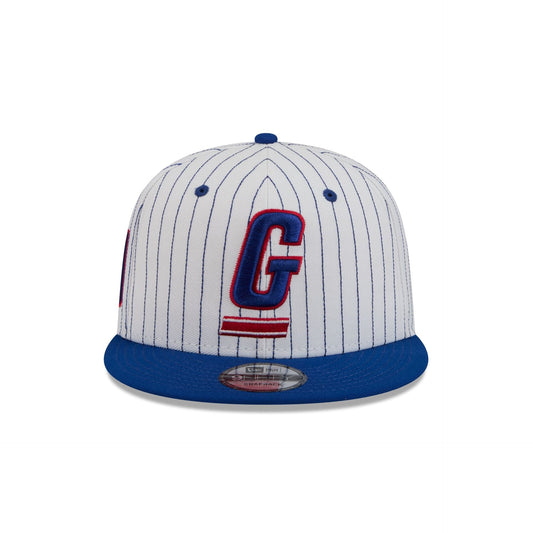 New York Giants Deceptor Pinstripe 9FIFTY Snapback Hat