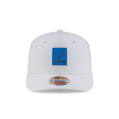 Detroit Lions 2025 Sideline Hot Weather White 9SEVENTY Trucker Hat