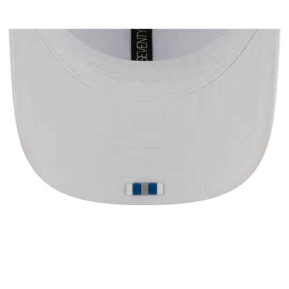 Detroit Lions 2025 Sideline Hot Weather White 9SEVENTY Trucker Hat