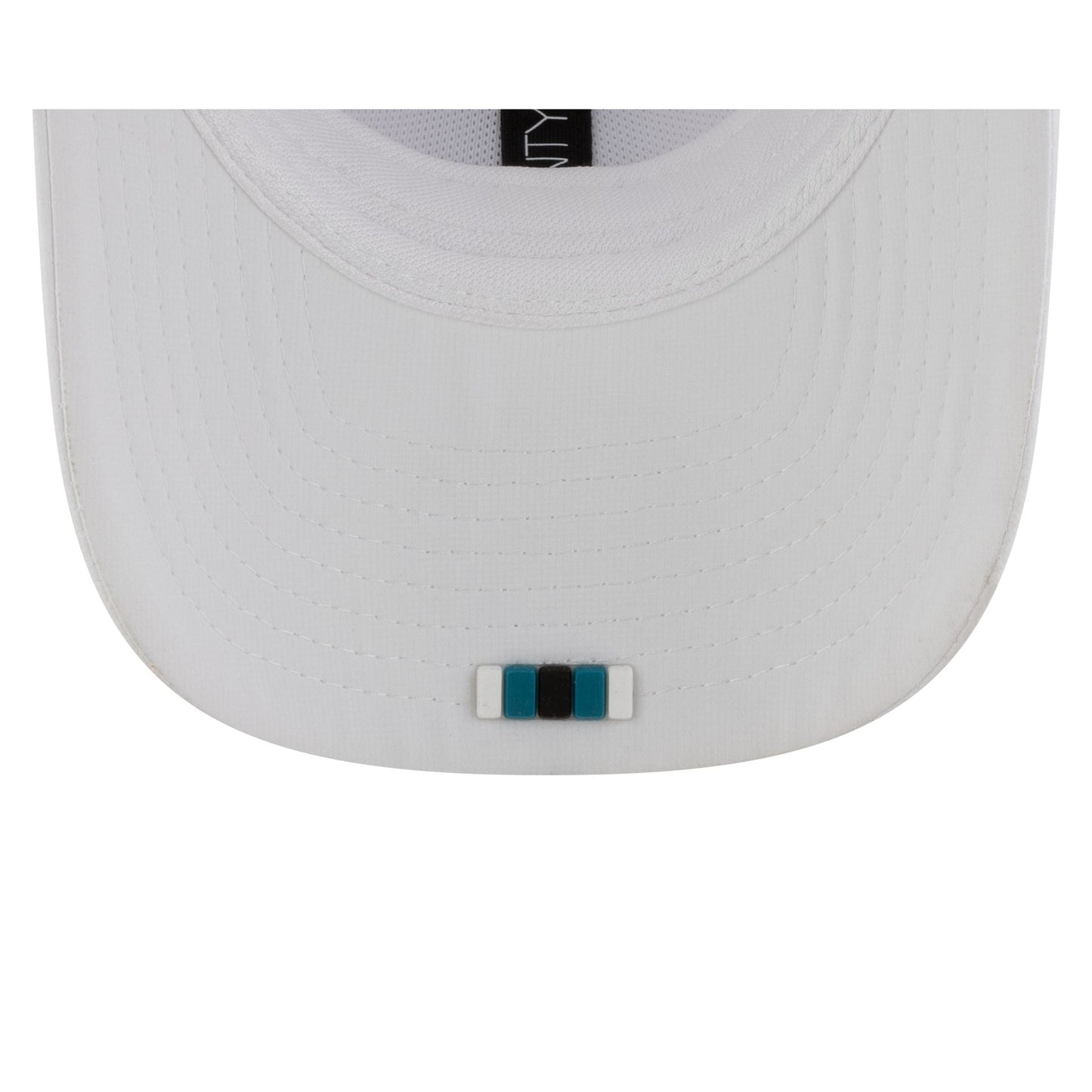 Jacksonville Jaguars 2025 Sideline Hot Weather White 9SEVENTY Trucker Hat