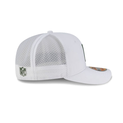 Green Bay Packers 2025 Sideline Hot Weather White 9SEVENTY Trucker Hat