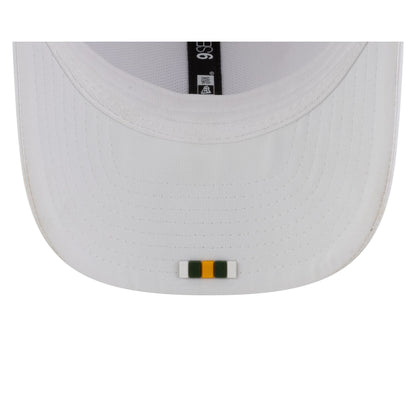 Green Bay Packers 2025 Sideline Hot Weather White 9SEVENTY Trucker Hat