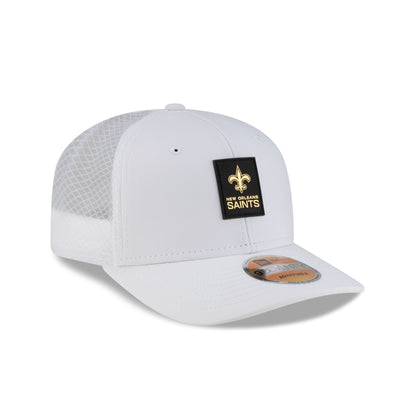 New Orleans Saints 2025 Sideline Hot Weather White 9SEVENTY Trucker Hat