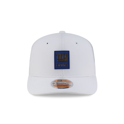 New York Giants 2025 Sideline Hot Weather White 9SEVENTY Trucker Hat