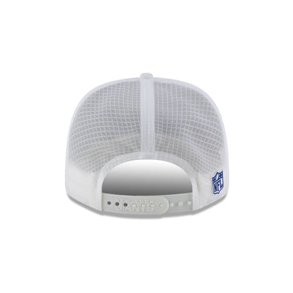 New York Giants 2025 Sideline Hot Weather White 9SEVENTY Trucker Hat