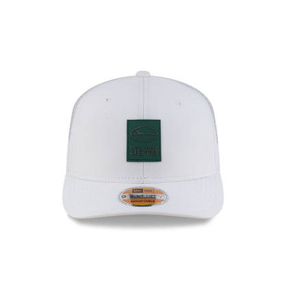 New York Jets 2025 Sideline Hot Weather White 9SEVENTY Trucker Hat