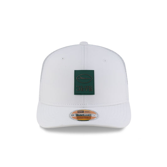 New York Jets 2025 Sideline Hot Weather White 9SEVENTY Trucker Hat