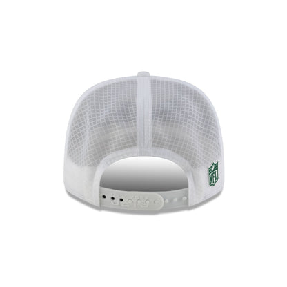 New York Jets 2025 Sideline Hot Weather White 9SEVENTY Trucker Hat