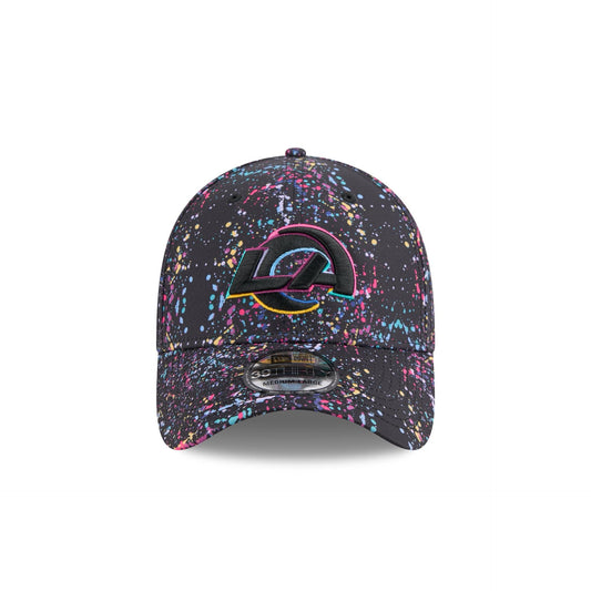 Los Angeles Rams 2025 Crucial Catch 39THIRTY Stretch Fit Hat