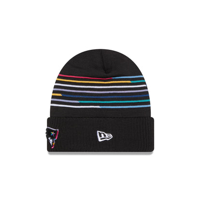 New England Patriots 2025 Crucial Catch Cuff Knit Hat