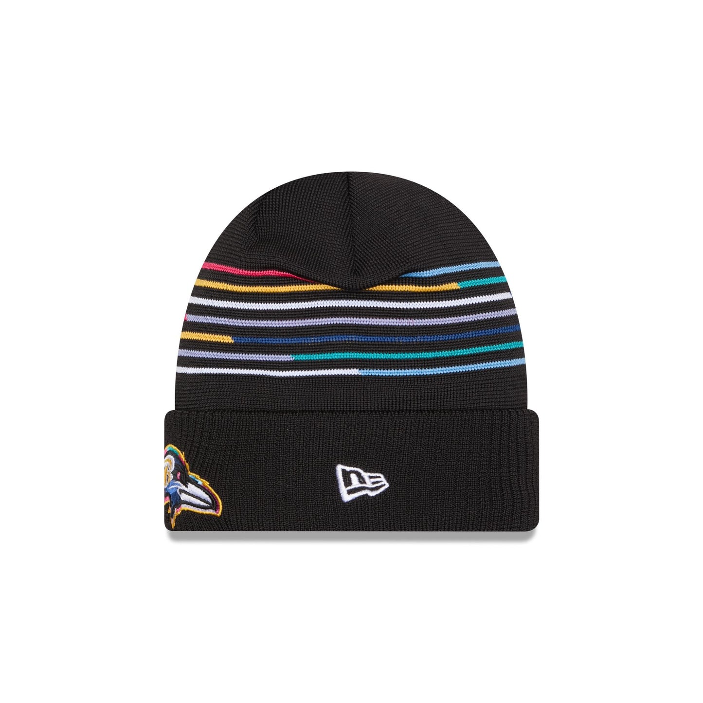Baltimore Ravens 2025 Crucial Catch Cuff Knit Hat