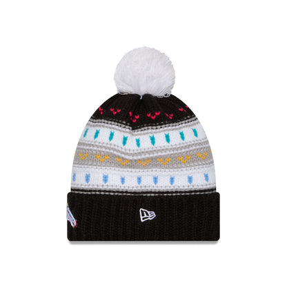 Denver Broncos 2025 Crucial Catch Women's Pom Knit Hat