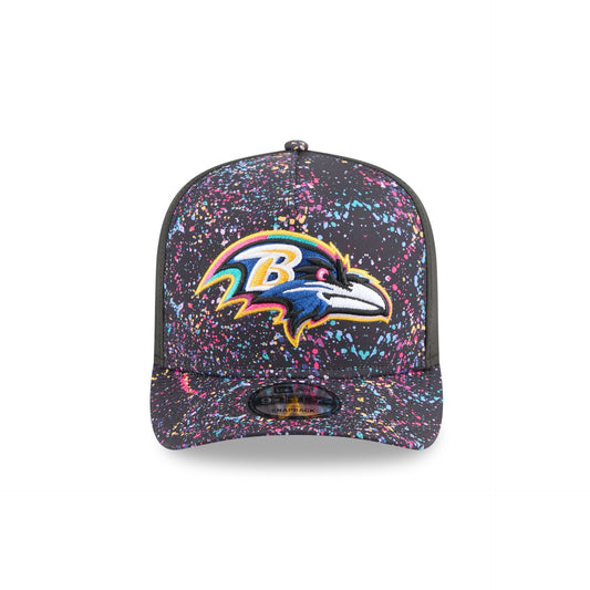 Baltimore Ravens 2025 Crucial Catch 9FIFTY A-Frame Snapback Hat