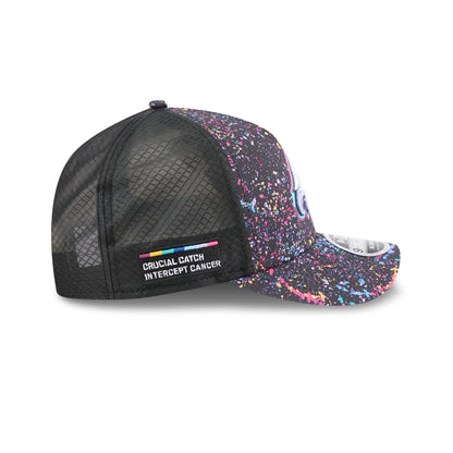Philadelphia Eagles 2025 Crucial Catch 9FORTY M-Crown A-Frame Trucker Hat