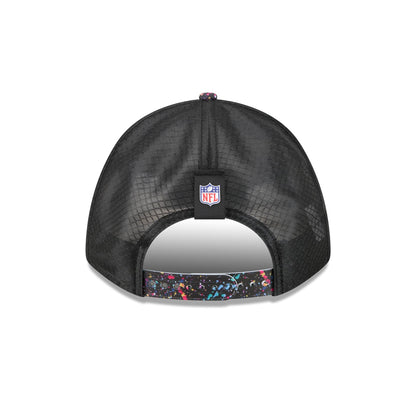 Minnesota Vikings 2025 Crucial Catch 9FORTY M-Crown A-Frame Trucker Hat