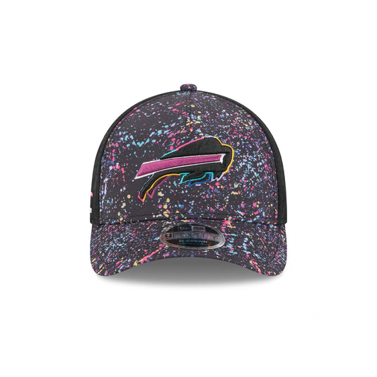 Buffalo Bills 2025 Crucial Catch 9FORTY M-Crown A-Frame Trucker Hat