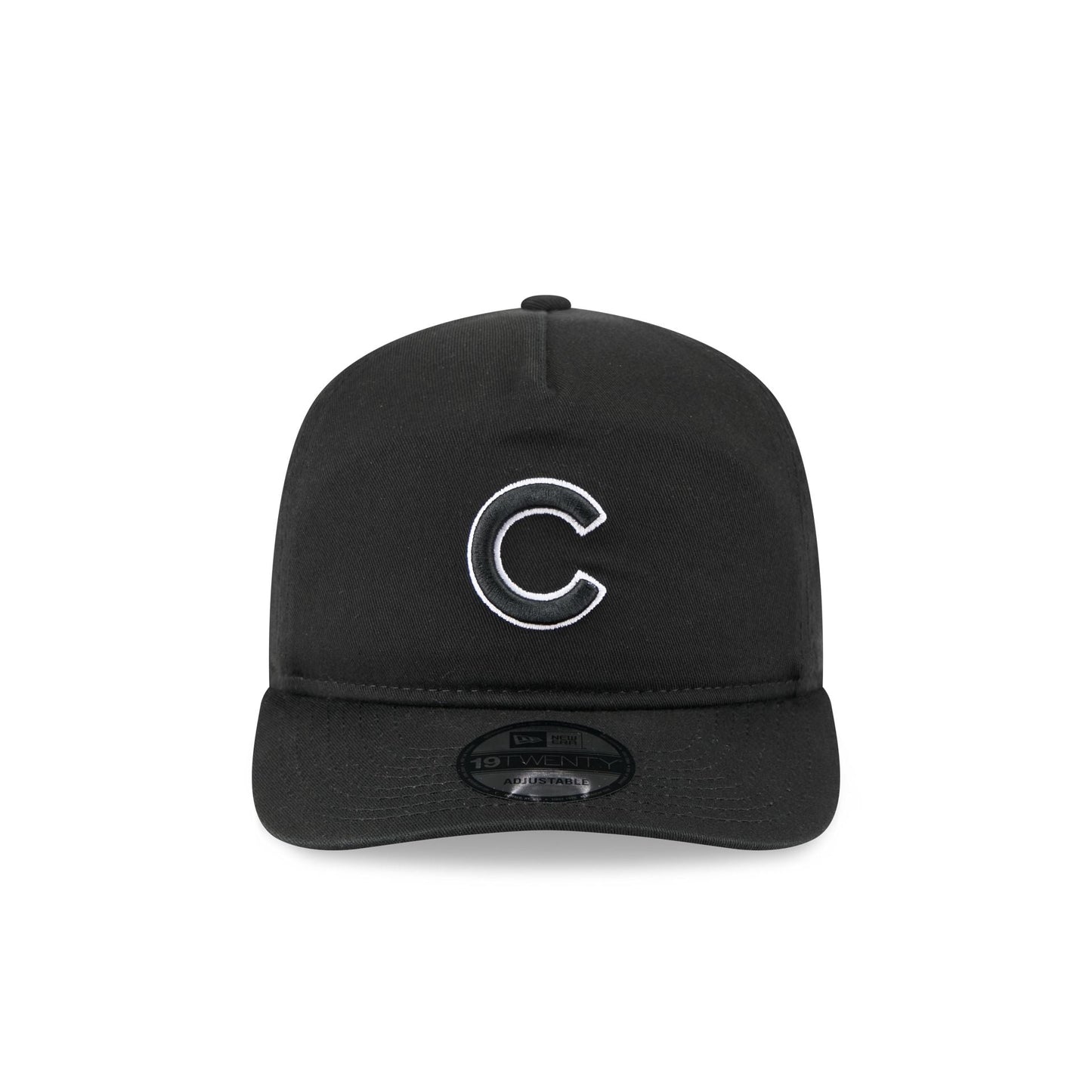Chicago Cubs Black and White 19TWENTY Snapback Hat
