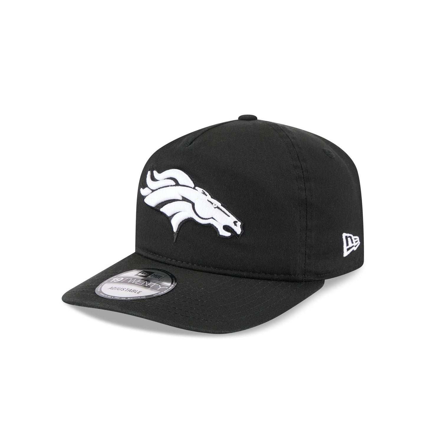 Denver Broncos Black and White 19TWENTY Snapback Hat