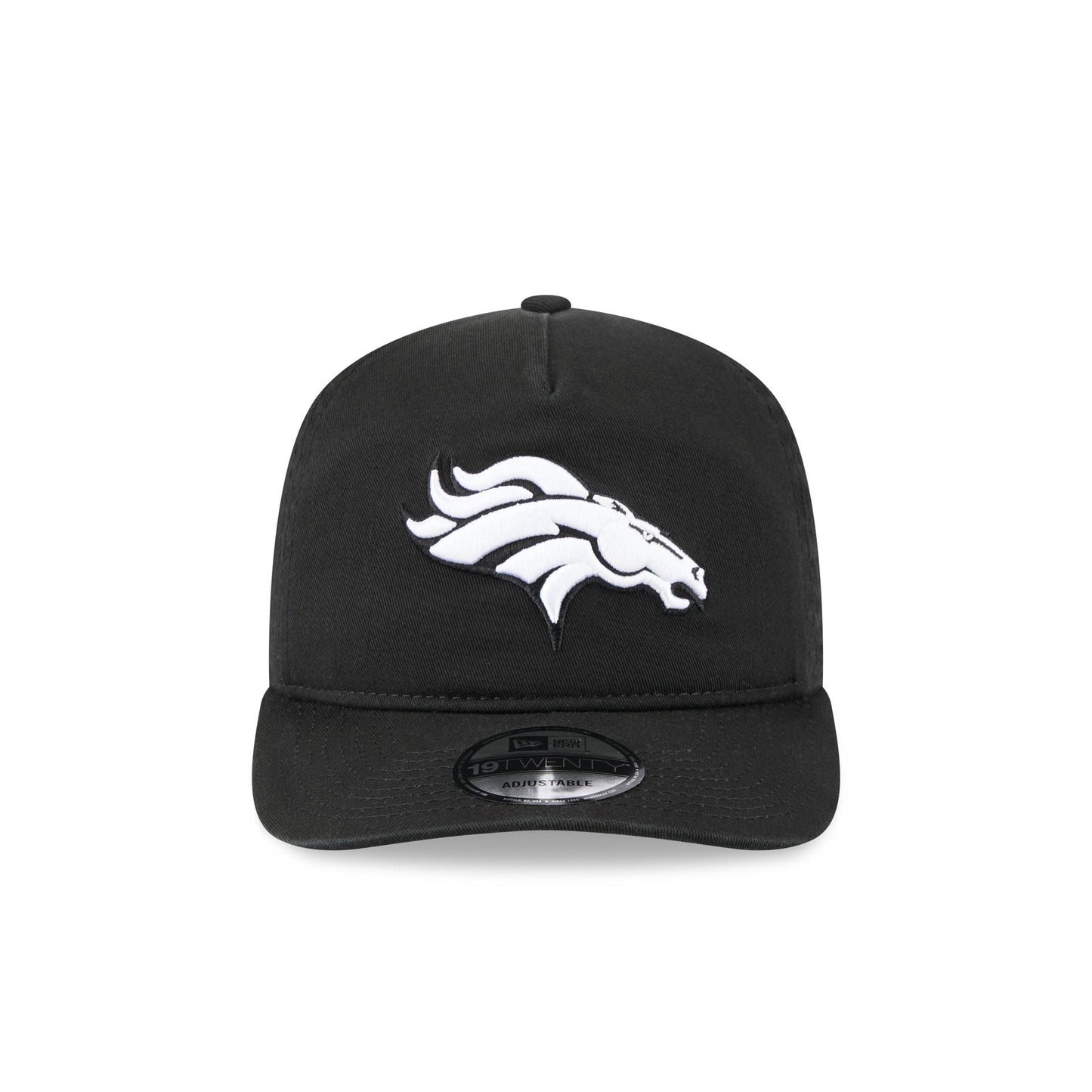 Denver Broncos Black and White 19TWENTY Snapback Hat