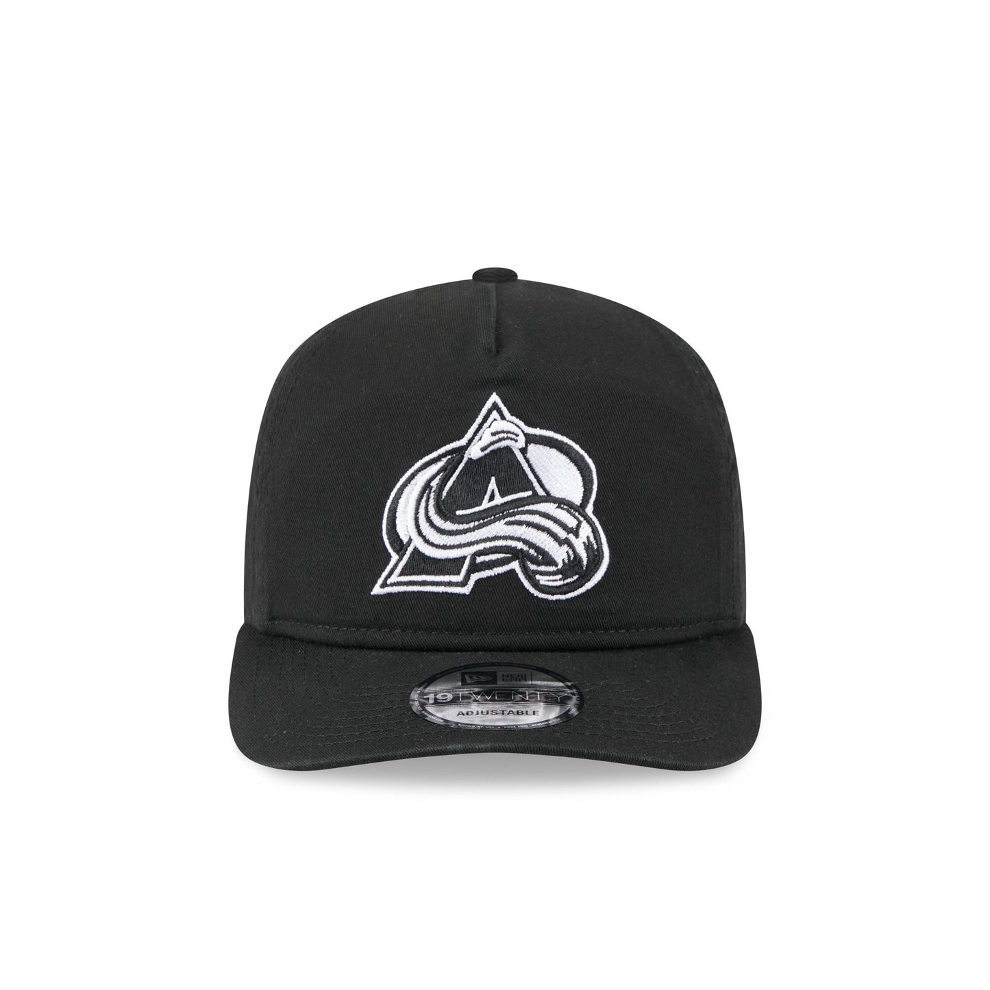 Colorado Avalanche Black and White 19TWENTY Snapback Hat
