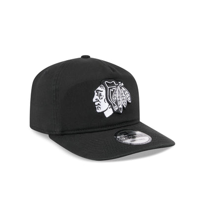 Chicago Blackhawks Black and White 19TWENTY Snapback Hat