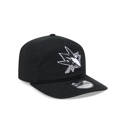San Jose Sharks Black and White 19TWENTY Snapback Hat