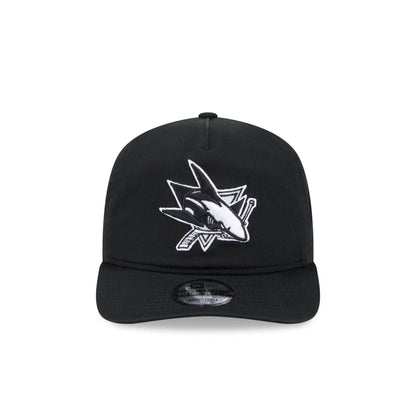 San Jose Sharks Black and White 19TWENTY Snapback Hat