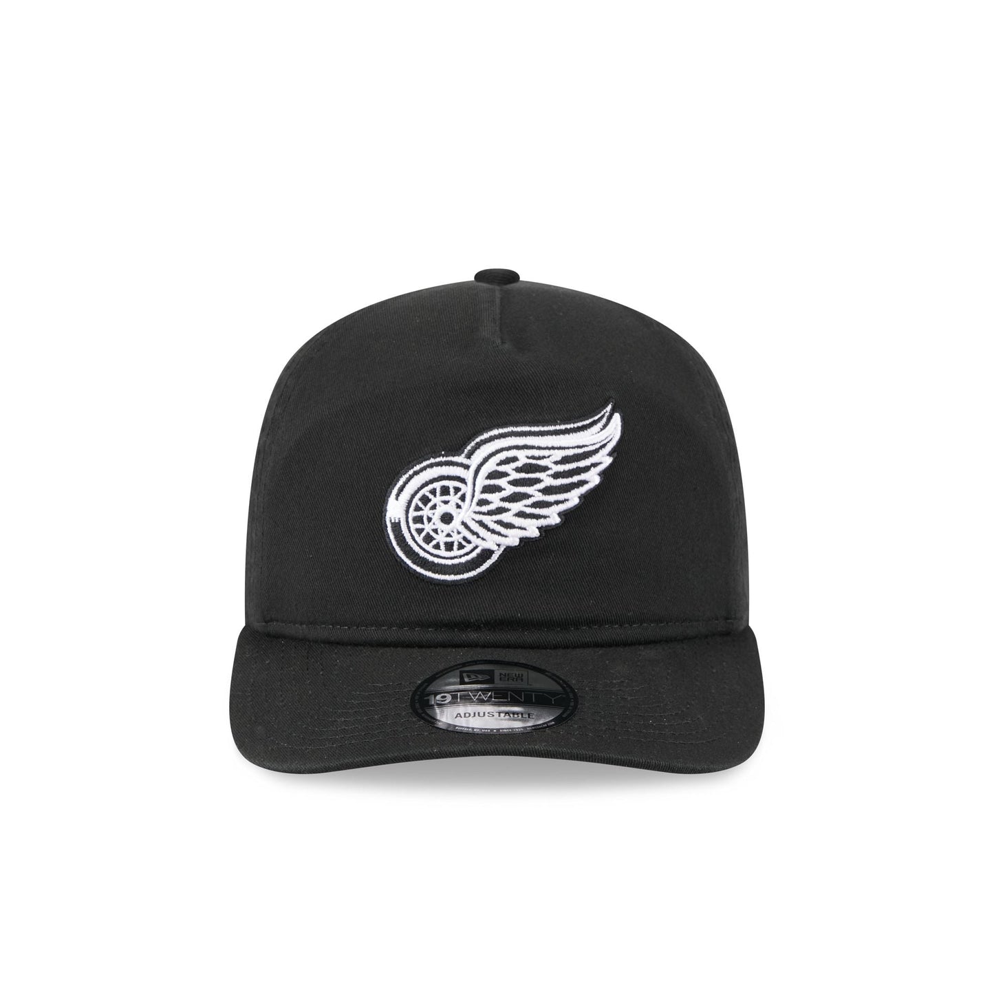 Detroit Red Wings Black and White 19TWENTY Snapback Hat