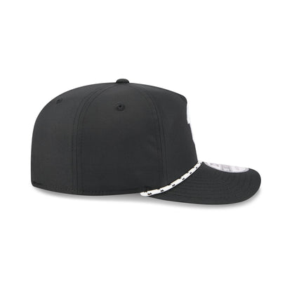 Philadelphia Phillies Black and White Rope 19TWENTY Snapback Hat