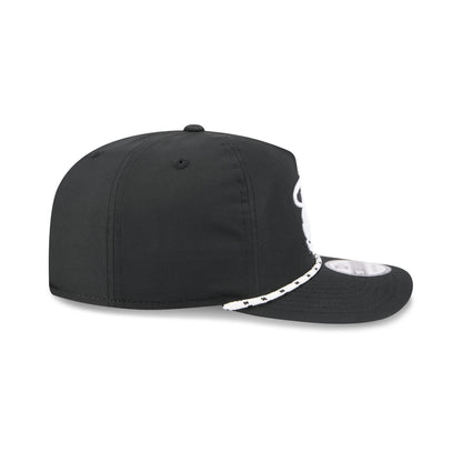 Miami Heat Black and White Rope 19TWENTY Snapback Hat