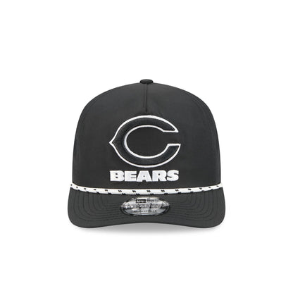 Chicago Bears Black and White Rope 19TWENTY Snapback Hat