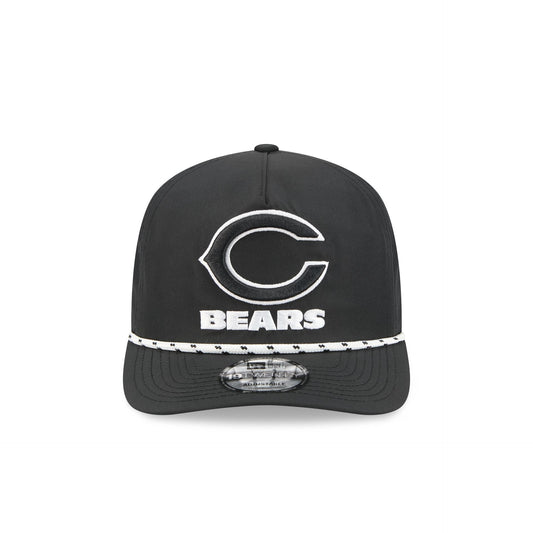 Chicago Bears Black and White Rope 19TWENTY Snapback Hat