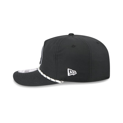 Pittsburgh Steelers Black and White Rope 19TWENTY Snapback Hat