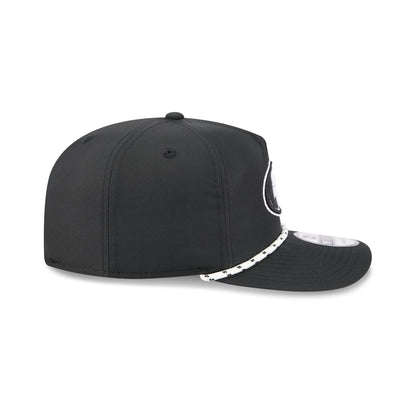 San Francisco 49ers Black and White Rope 19TWENTY Snapback Hat