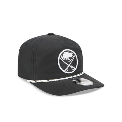 Buffalo Sabres Black and White Rope 19TWENTY Snapback Hat