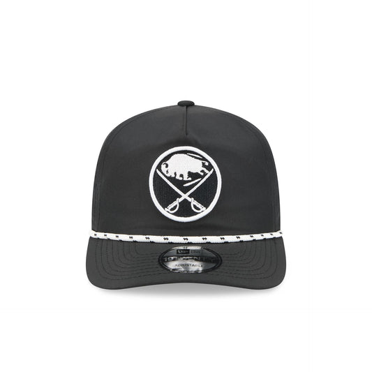 Buffalo Sabres Black and White Rope 19TWENTY Snapback Hat