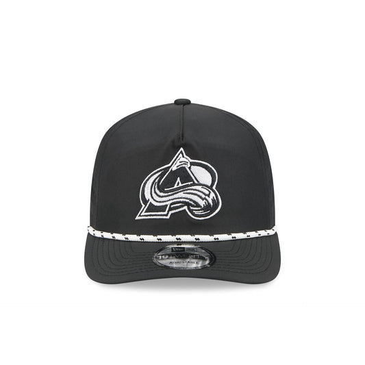 Colorado Avalanche Black and White Rope 19TWENTY Snapback Hat