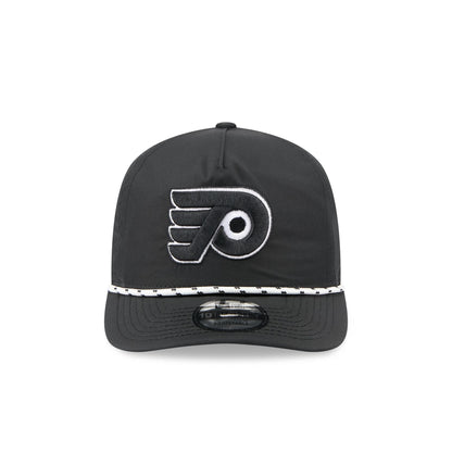 Philadelphia Flyers Black and White Rope 19TWENTY Snapback Hat