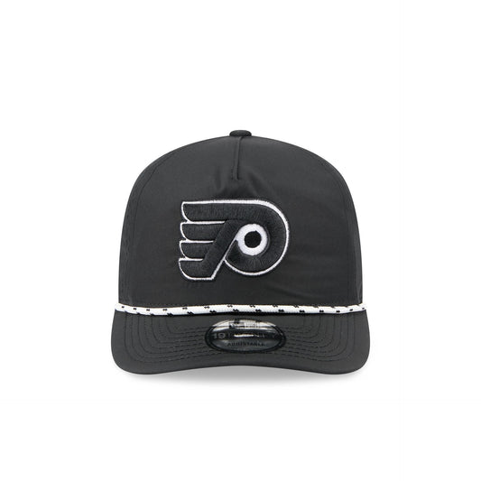 Philadelphia Flyers Black and White Rope 19TWENTY Snapback Hat