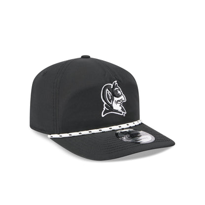 Duke Blue Devils Black and White Rope 19TWENTY Snapback Hat