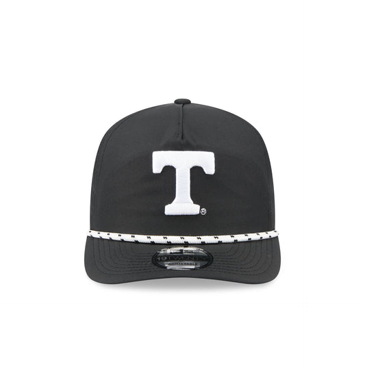 Tennessee Volunteers Black and White Rope 19TWENTY Snapback Hat