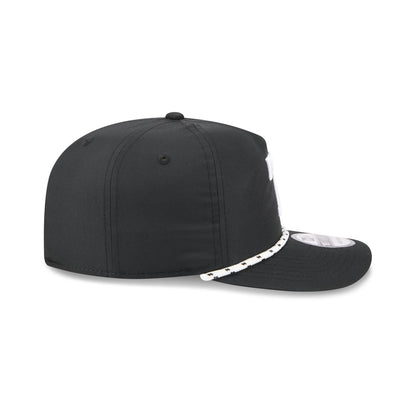 Tennessee Volunteers Black and White Rope 19TWENTY Snapback Hat