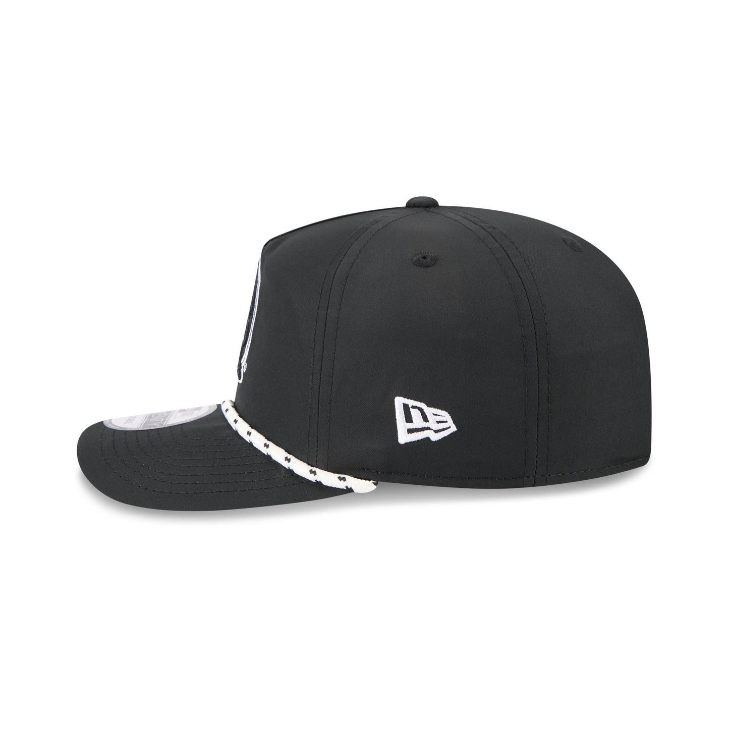 Florida State Seminoles Black and White Rope 19TWENTY Snapback Hat