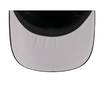 Texas Longhorns Black and White Rope 19TWENTY Snapback Hat
