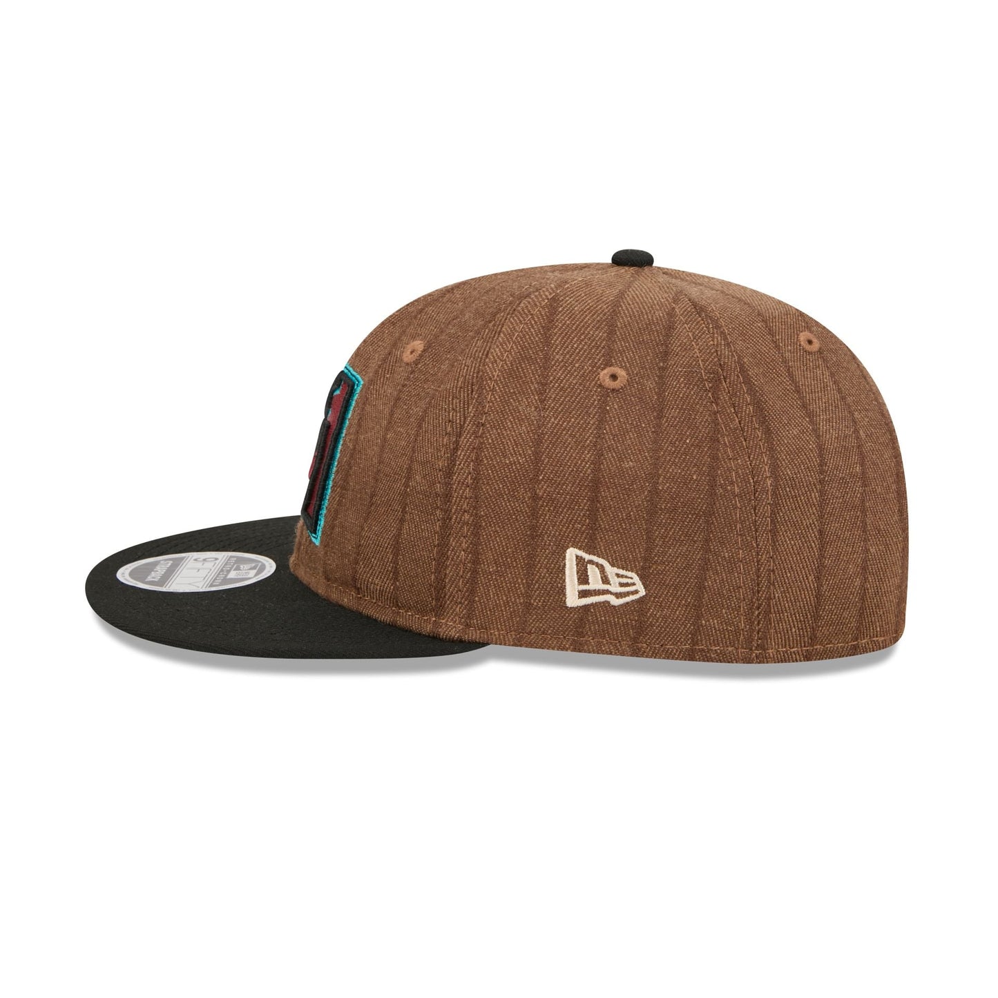 Arizona Diamondbacks Three Looms Wool Pinstripe Retro Crown 9FIFTY Adjustable Hat