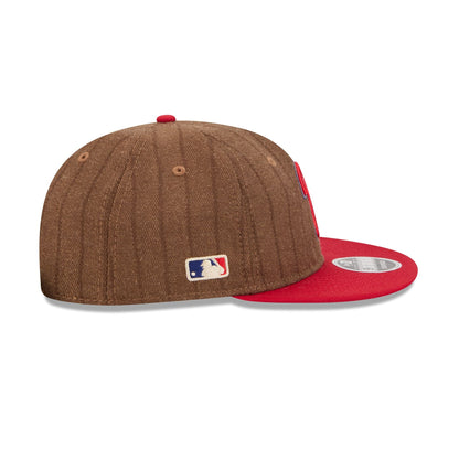 Philadelphia Phillies Three Looms Wool Pinstripe Retro Crown 9FIFTY Adjustable Hat