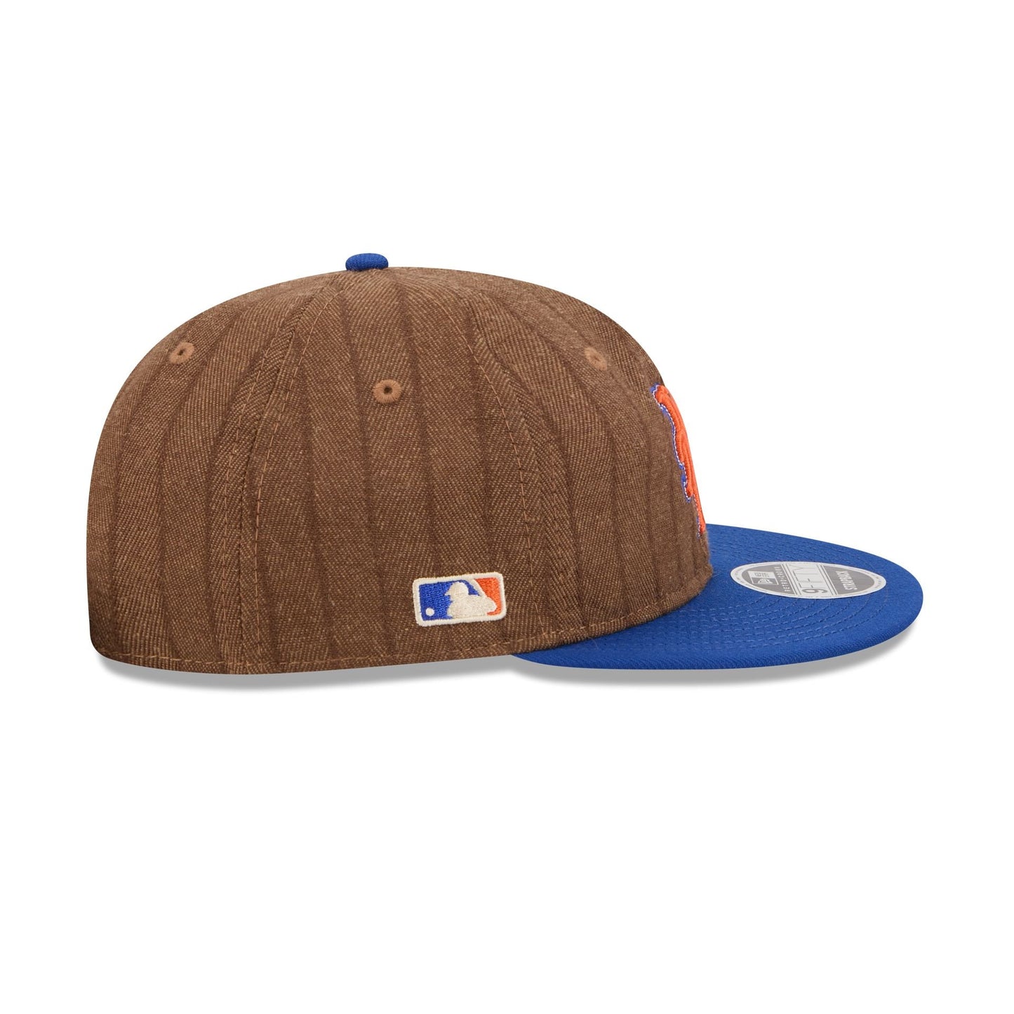 New York Mets Three Looms Wool Pinstripe Retro Crown 9FIFTY Adjustable Hat